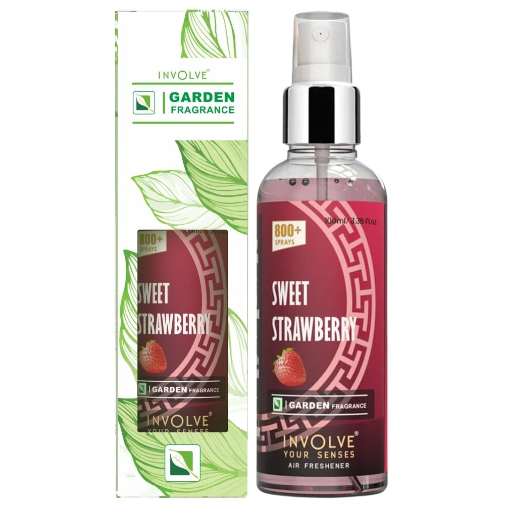 Involve® Garden Fragrances - Sweet Strawberry Spray Air Freshener (100 ml)