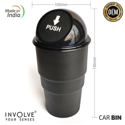 Involve® Car Dustbin - Car Trashbin/ Car Bin freeshipping - Involve Your Senses