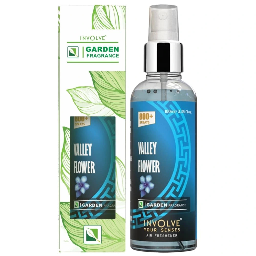 Involve® Garden Fragrances - Valley Flower Spray Air Freshener (100 ml)