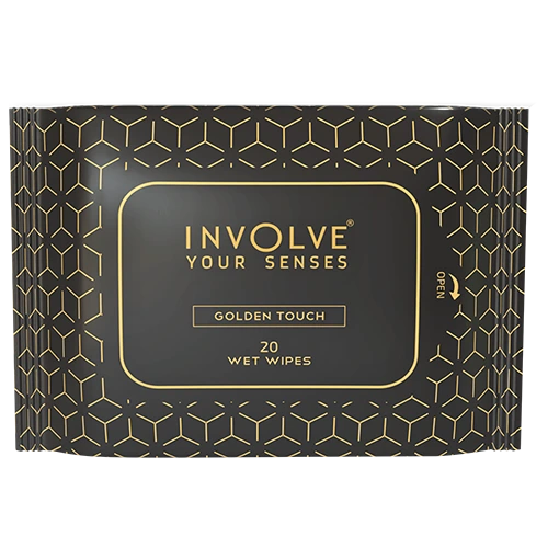 Involve® Facial Wipes -Golden Touch (20N)