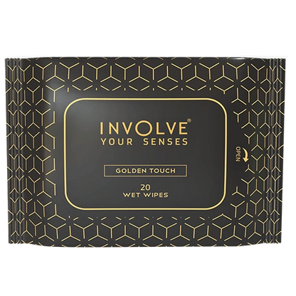 Involve® Facial Wipes -Golden Touch (20N)